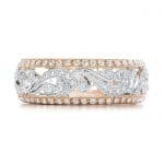 Wedding Prong Hollow Out Flower Band Bague Ring 925 Sterling Silver 3 Wedding Engagement 925 Sterling Silver Jewellery Ring Hollow Out Flower Wide Band Bague