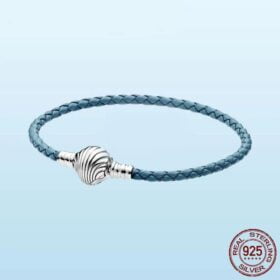 Openwork Ocean Starfish Shell Bracelet 925 Sterling Silver