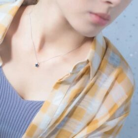 Blue Star Necklace 925 Sterling Silver