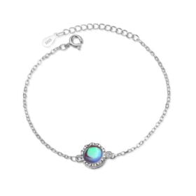 Crystal Aurora Bracelets 925 Sterling Silver