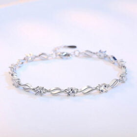 Cute Romantic Style 925 Sterling Silver Bracelet