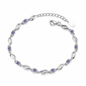 Cute Romantic Style 925 Sterling Silver Bracelet