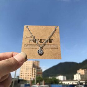 Evil Of Eye Cubic Zirconia Necklace 925 Sterling Silver